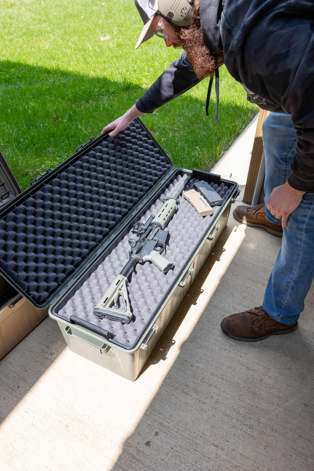 MTM TRC39 - TACTICAL RIFLE CRATE (Green)