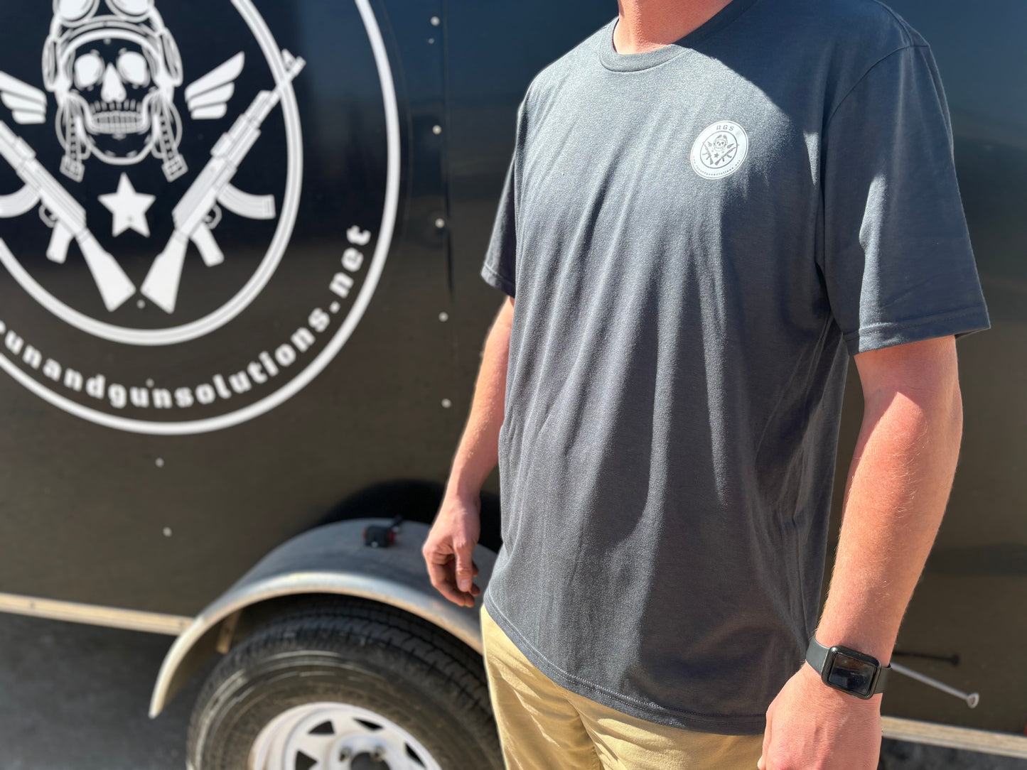 "WELL REGULATED MILITA" TRI BLEND T-SHIRT