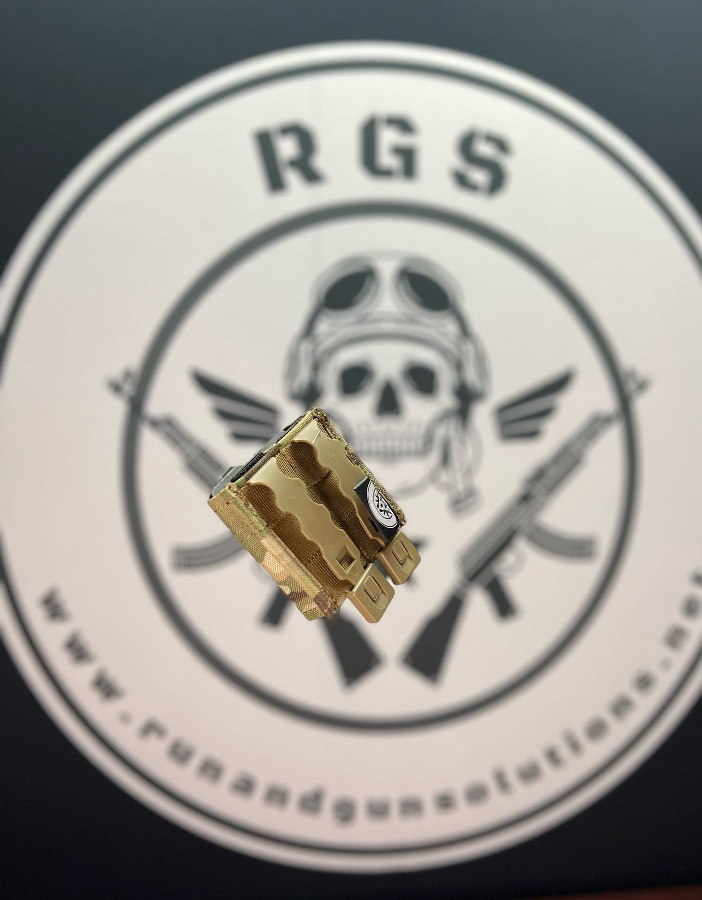 RGS Pancake Double Pistol Mag Pouch