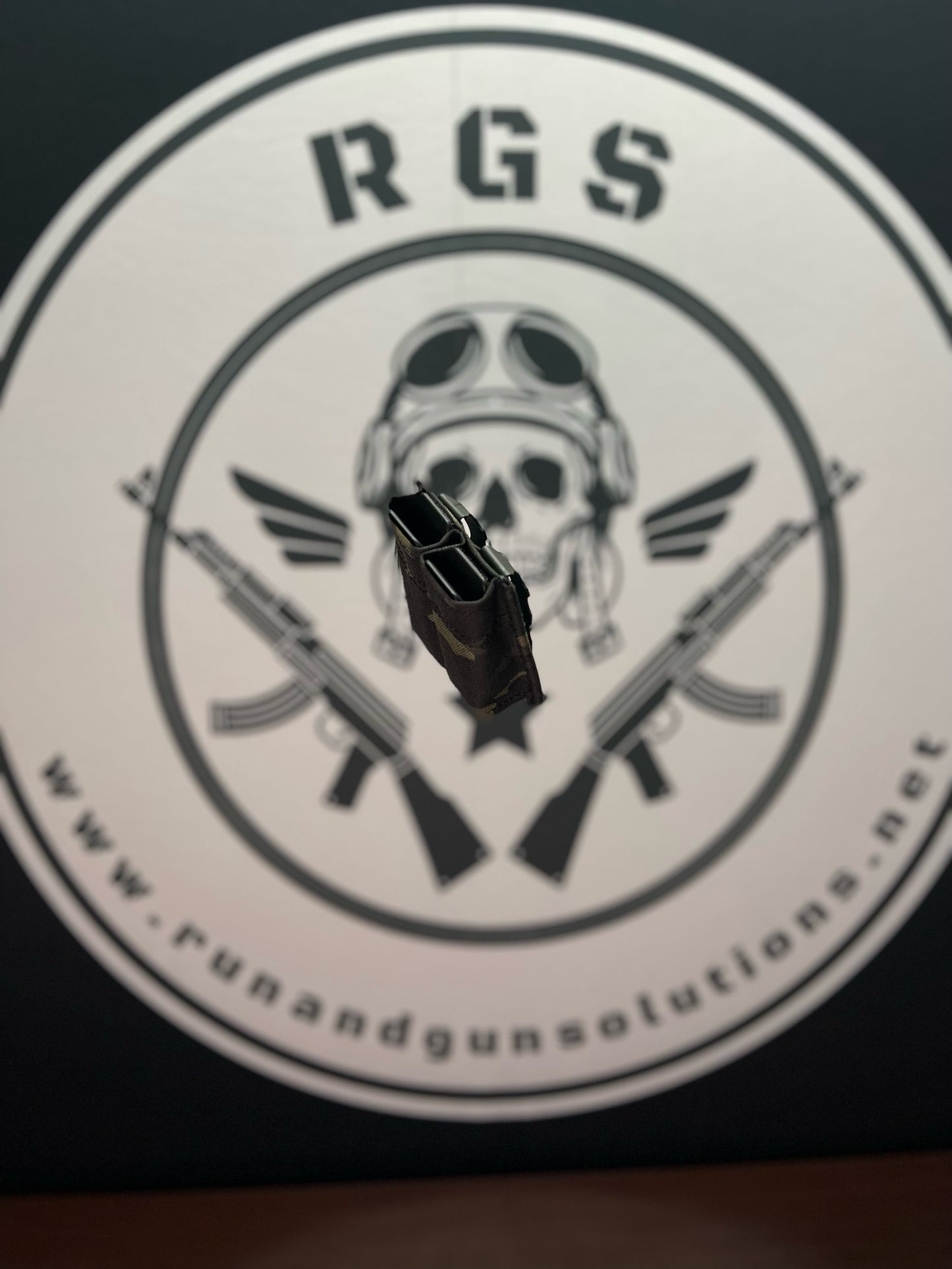 RGS Pancake Double Pistol Mag Pouch