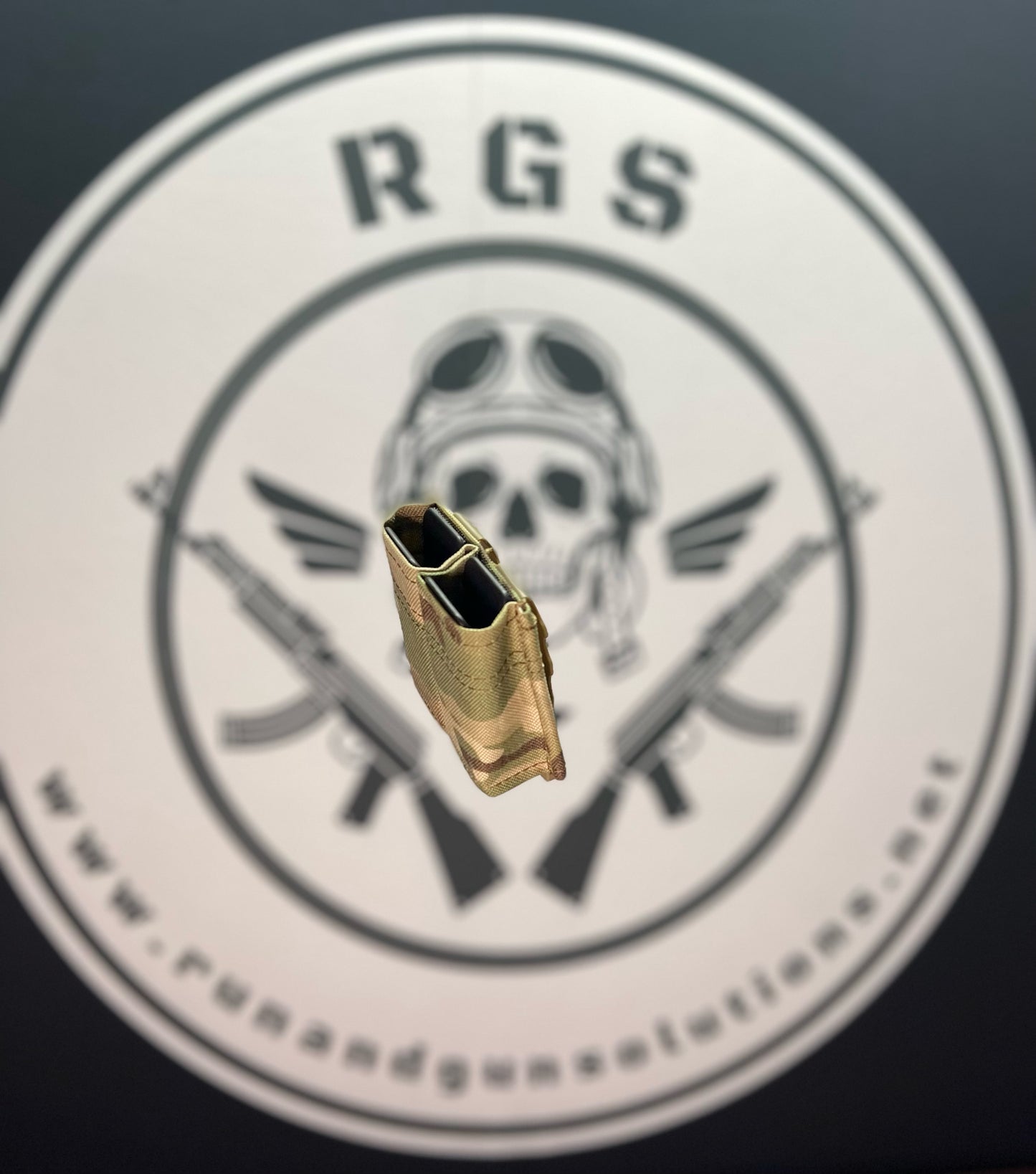 RGS Pancake Double Pistol Mag Pouch