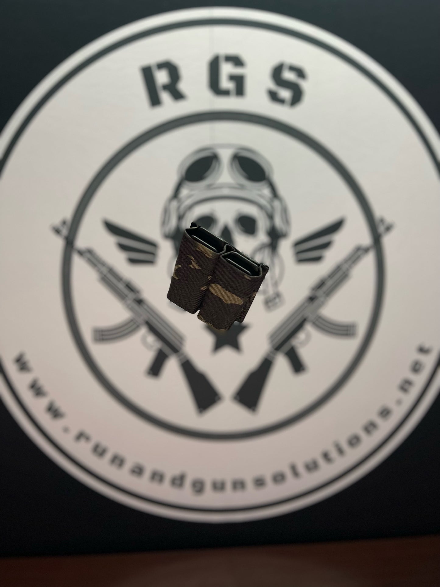 RGS Pancake Double Pistol Mag Pouch