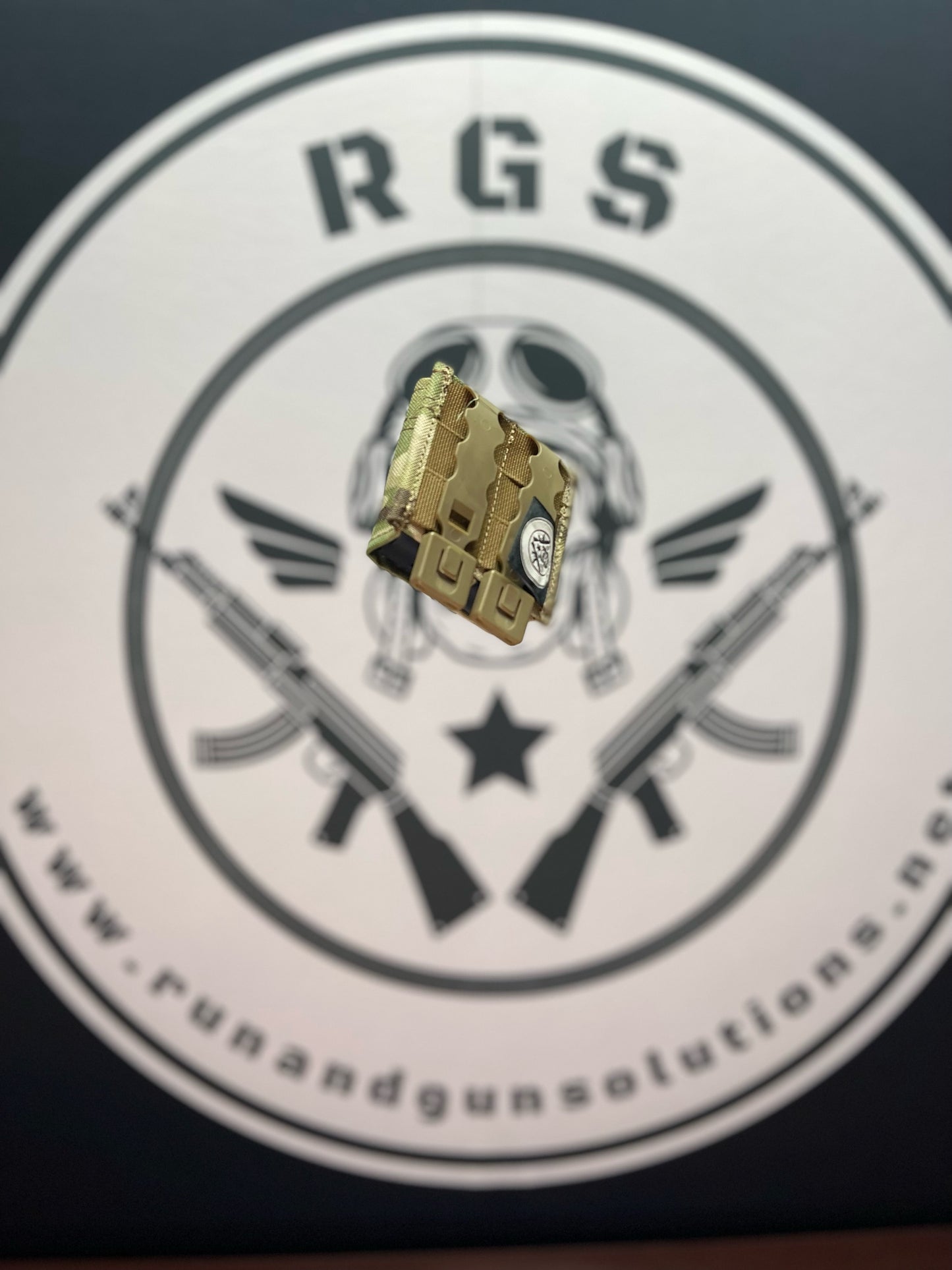 RGS Pancake Double Pistol Mag Pouch