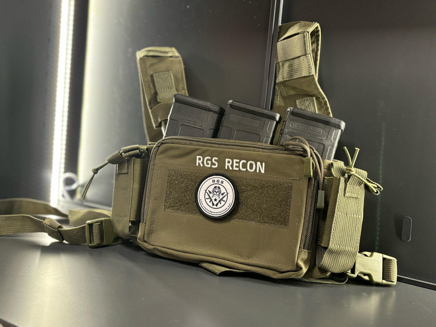 RGS RECON/Lightweight H- Harness Style Chest Rig